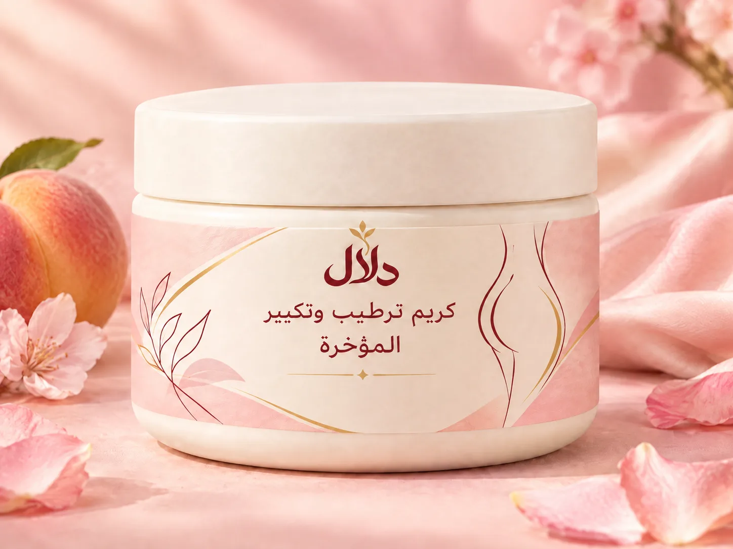 كريم ترطيب وتكبير المؤخرة
